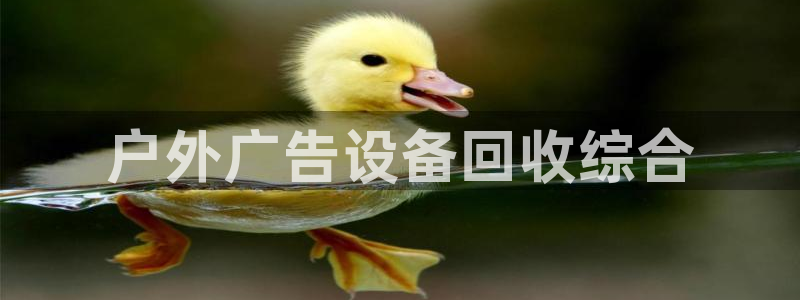 杏宇平台注册登录：户外广告设备回收综合