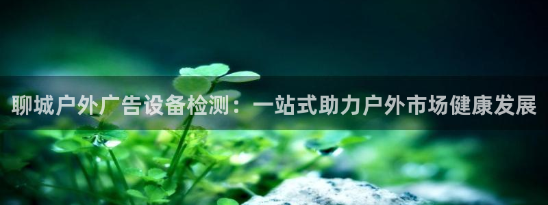 杏宇平台怎么样赚钱：聊城户外广告设备检测：一站式助力户外市场健康发展