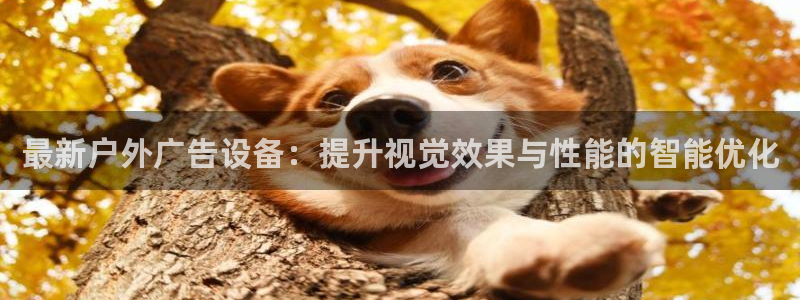 杏宇平台登陆：最新户外广告设备：提升视觉
